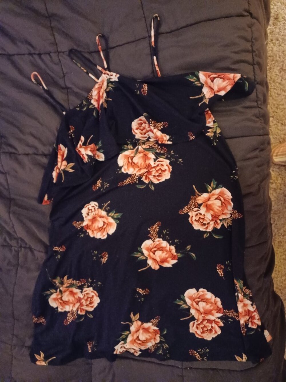 Floral mini dress